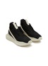 Detail View - Click To Enlarge - RICK OWENS  - Geth Runner Leather Sneakers