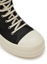 Detail View - Click To Enlarge - RICK OWENS  - Mega Bumper Sneaks Leather Side Zip Sneakers