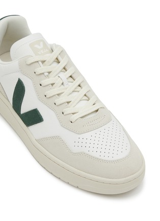 Detail View - Click To Enlarge - VEJA - V-90 Leather Suede Sneakers
