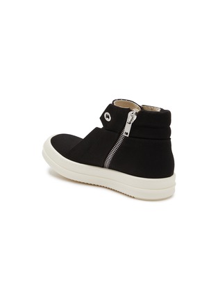  - RICK OWENS DRKSHDW - Dunk High Top Overdyed Denim Sneakers
