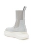  - RICK OWENS DRKSHDW - Beatle Abstract Shaggy Cotton Suede Boots