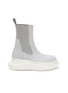 Main View - Click To Enlarge - RICK OWENS DRKSHDW - Beatle Abstract Shaggy Cotton Suede Boots