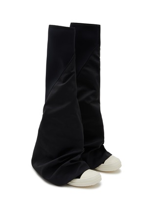 Detail View - Click To Enlarge - RICK OWENS DRKSHDW - Fetish Over The Knee Boots