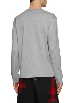 Back View - Click To Enlarge - COMME DES GARÇONS HOMME - Logo Pocket T-Shirt