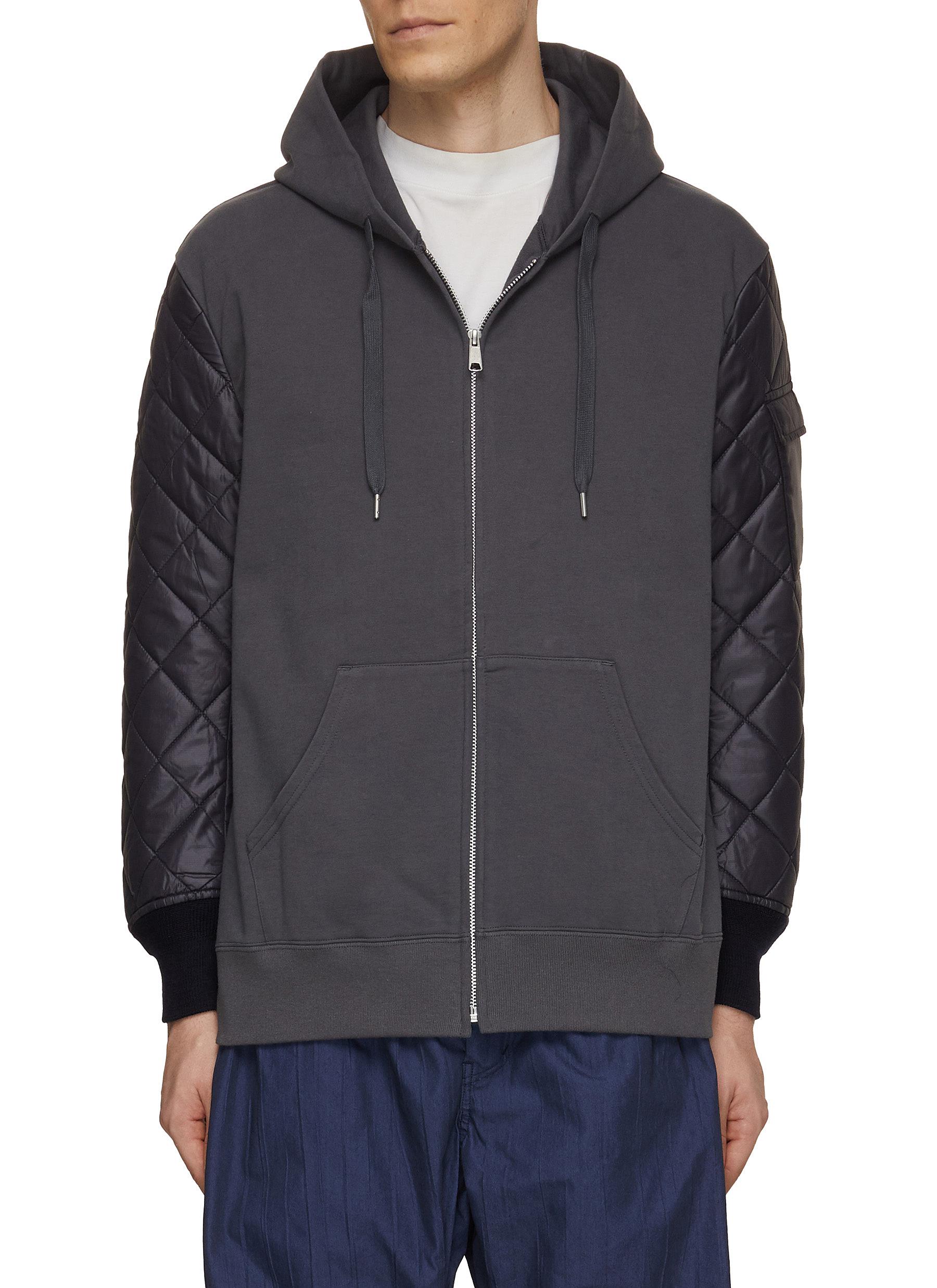 Louis Vuitton Monogram Quilted Hooded Jacket