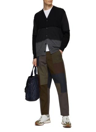Figure View - Click To Enlarge - COMME DES GARÇONS HOMME - Wool Knit Cardigan
