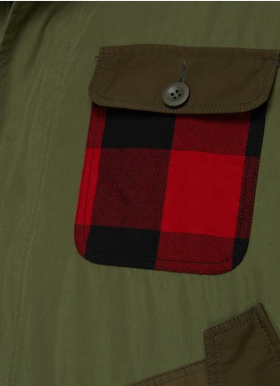  - COMME DES GARÇONS HOMME - Buffalo Check Patchwork Parka
