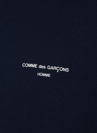  - COMME DES GARÇONS HOMME - Logo Print Cotton T-Shirt