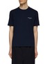 Main View - Click To Enlarge - COMME DES GARÇONS HOMME - Logo Print Cotton T-Shirt