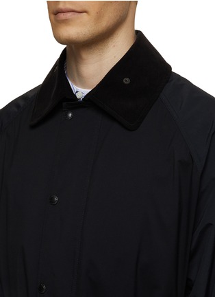 Detail View - Click To Enlarge - COMME DES GARÇONS HOMME - Belted Hooded Parka