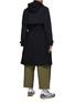 Back View - Click To Enlarge - COMME DES GARÇONS HOMME - Belted Hooded Parka