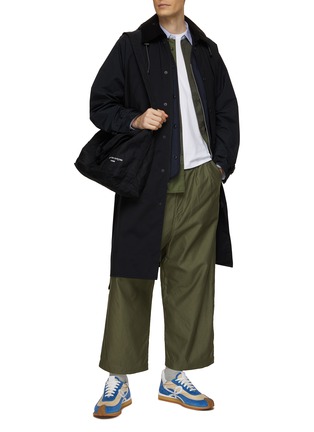 Figure View - Click To Enlarge - COMME DES GARÇONS HOMME - Belted Hooded Parka