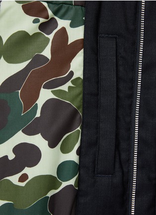  - COMME DES GARÇONS HOMME - Horizontal Lapped Seam Bomber Jacket