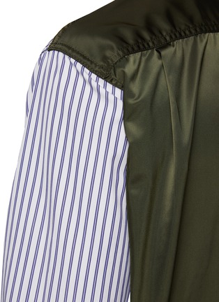  - COMME DES GARÇONS HOMME - Contrast Back Panel Striped Shirt