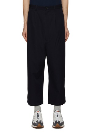 Main View - Click To Enlarge - COMME DES GARÇONS HOMME - Pintuck Pleated Wool Pants
