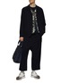 Figure View - Click To Enlarge - COMME DES GARÇONS HOMME - Single Breasted Notch Lapel Blazer
