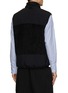 Back View - Click To Enlarge - COMME DES GARÇONS HOMME - Logo Patch Vest