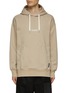 Main View - Click To Enlarge - COMME DES GARÇONS HOMME - Logo Embroidered Hoodie