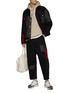 Figure View - Click To Enlarge - COMME DES GARÇONS HOMME - Logo Embroidered Hoodie