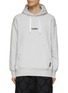 Main View - Click To Enlarge - COMME DES GARÇONS HOMME - Logo Embroidered Hoodie