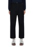 Main View - Click To Enlarge - COMME DES GARÇONS HOMME - Integrated Belt Straight Leg Pants