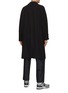Back View - Click To Enlarge - COMME DES GARÇONS HOMME - Double Breasted Peak Lapel Coat