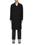 Main View - Click To Enlarge - COMME DES GARÇONS HOMME - Double Breasted Peak Lapel Coat