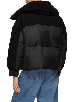 Back View - Click To Enlarge - MOOSE KNUCKLES - Elmira Corduroy Puffer Jacket