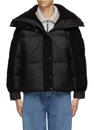 Main View - Click To Enlarge - MOOSE KNUCKLES - Elmira Corduroy Puffer Jacket