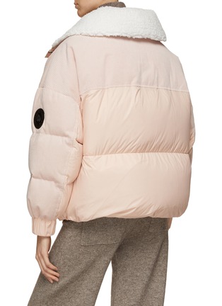 Back View - Click To Enlarge - MOOSE KNUCKLES - Elmira Corduroy Puffer Jacket