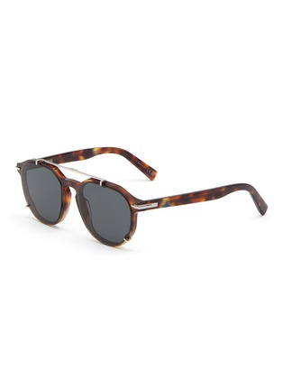 Main View - Click To Enlarge - DIOR - DiorBlackSuit R1 Acetate Sunglasses