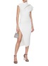 Figure View - Click To Enlarge - MATICEVSKI - Rejoice Drape Midi Dress