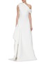 Main View - Click To Enlarge - MATICEVSKI - Rigorous One Shoulder Draped Gown