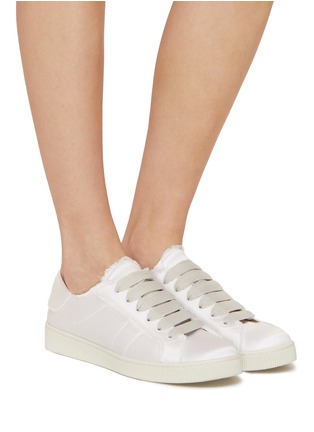 Figure View - Click To Enlarge - PEDRO GARCIA  - Persy Satin Sneakers