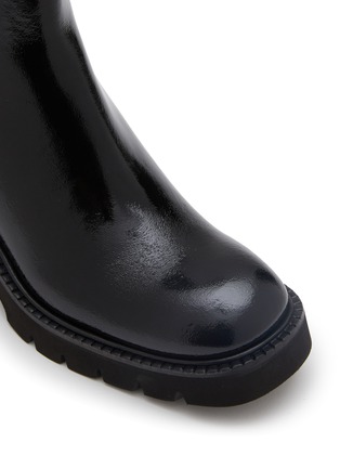 Detail View - Click To Enlarge - PEDRO GARCIA  - Zisca 70 Patent Leather Ankle Boots