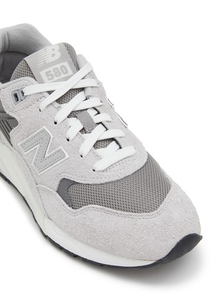 Detail View - Click To Enlarge - NEW BALANCE - 580 Suede Mesh Sneakers