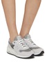 Figure View - Click To Enlarge - NEW BALANCE - 580 Suede Mesh Sneakers
