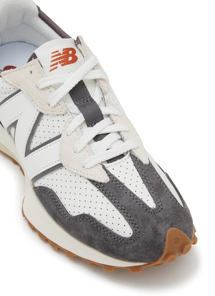 Detail View - Click To Enlarge - NEW BALANCE - 327 Perforated Leather Sneakers