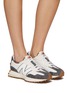 Figure View - Click To Enlarge - NEW BALANCE - 327 Perforated Leather Sneakers