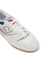 Detail View - Click To Enlarge - NEW BALANCE - 550 Low Top Leather Suede Sneakers