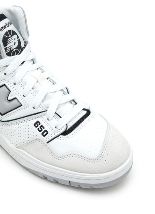 Detail View - Click To Enlarge - NEW BALANCE - 650 Leather High Top Sneakers