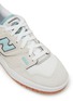 Detail View - Click To Enlarge - NEW BALANCE - 550 Low Top Leather Suede Sneakers