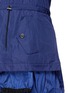 Detail View - Click To Enlarge - MONCLER - 'Charline' ruffle nylon hem windbreaker jacket