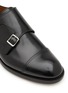 Detail View - Click To Enlarge - DOUCAL'S - Double Buckle Leather Monk Shoes