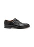Main View - Click To Enlarge - DOUCAL'S - Double Buckle Leather Monk Shoes
