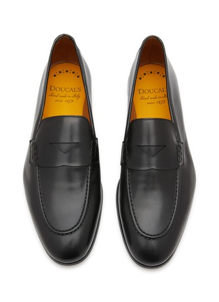 Detail View - Click To Enlarge - DOUCAL'S - Adler Leather Loafers
