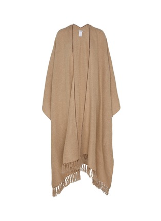 Main View - Click To Enlarge - BRUNELLO CUCINELLI - Monili Embellished Poncho