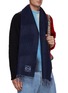 Figure View - Click To Enlarge - LOEWE - Bicolour Wool Cashmere Blend Scarf