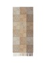Detail View - Click To Enlarge - LOEWE - Anagram Intarsia Fringed Scarf
