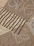 Detail View - Click To Enlarge - LOEWE - Anagram Intarsia Fringed Scarf